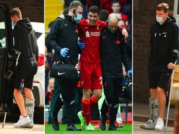 Bóng đá Quốc Tế 10/8: Andy Robertson bị tổn thương dây chằng