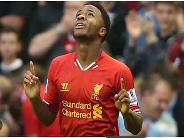 Raheem Sterling trong màu áo liverpool