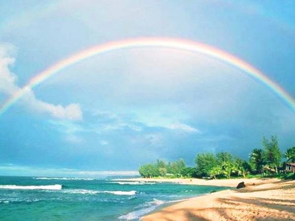 Nhìn thấy cầu vồng thất sắc xuất hiện bộ số may mắn nào